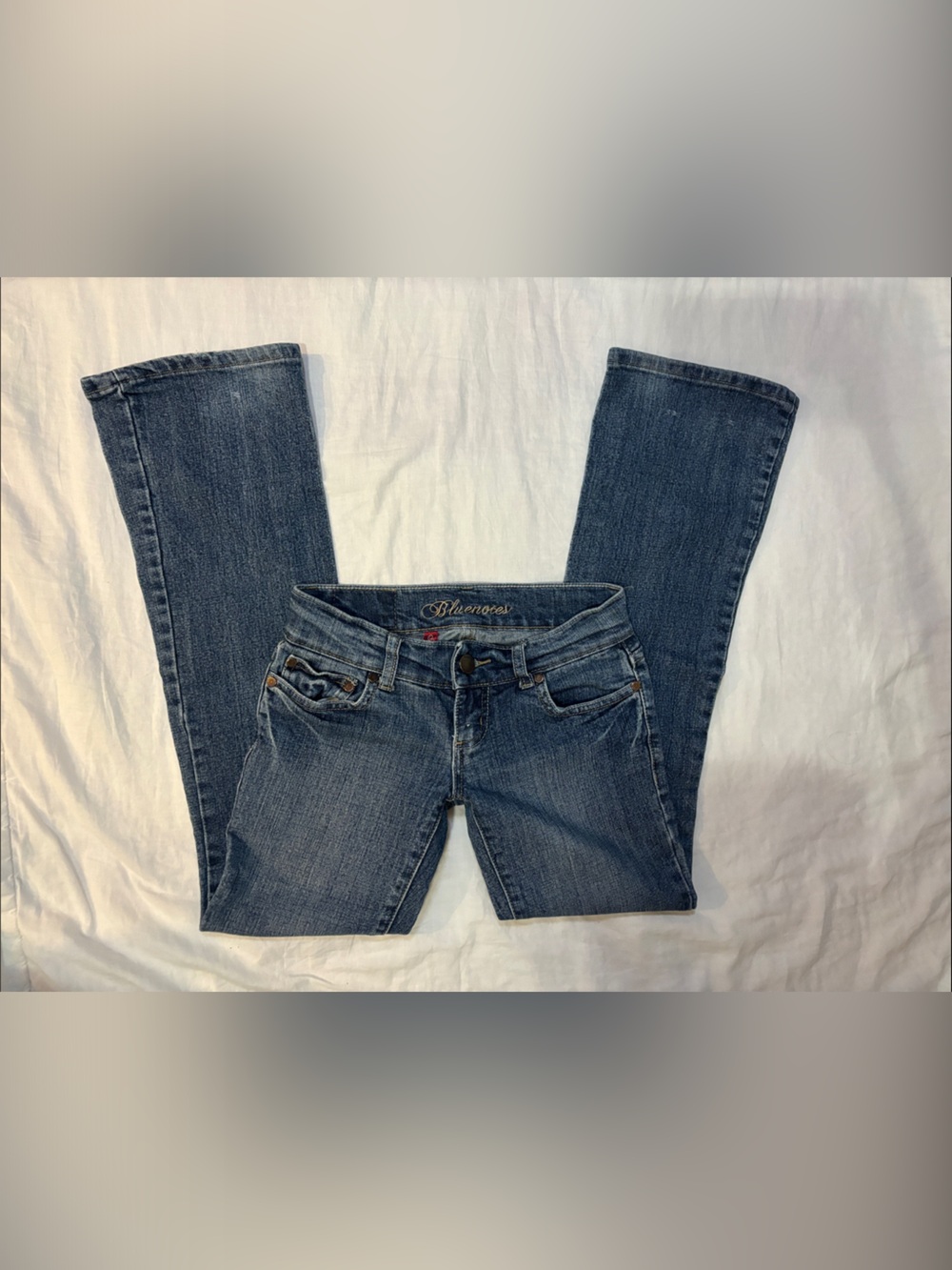 Vintage Bluenotes Extreme Lowrise Flared Jeans